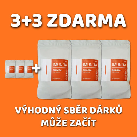 3+3 ZDARMA - Čaj Imunita